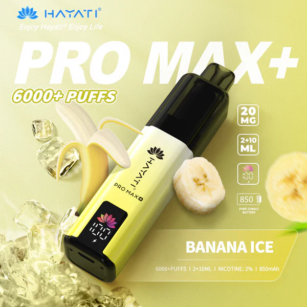 Hayati Pro Max Plus 6000 Puffs Prefilled Pod kit - From £7.80 - Image 2