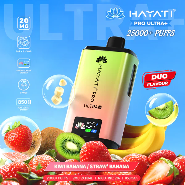 Hayati Pro Ultra Plus 25k Puffs Prefilled Kit - From £9.85 - Image 2