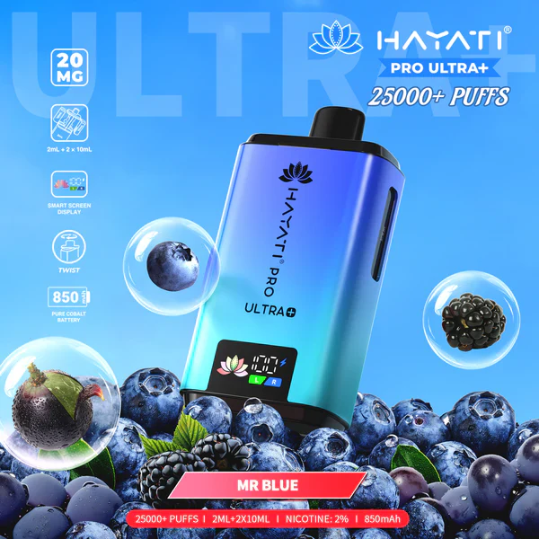 Hayati Pro Ultra Plus 25k Puffs Prefilled Kit - From £9.85 - Image 3
