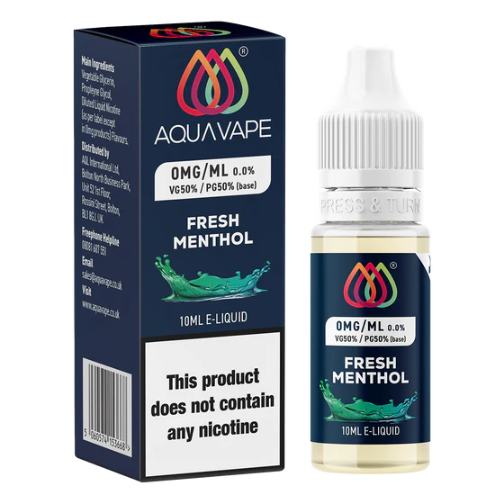 Fresh Menthol by Aquavape - 10ml - Image 2