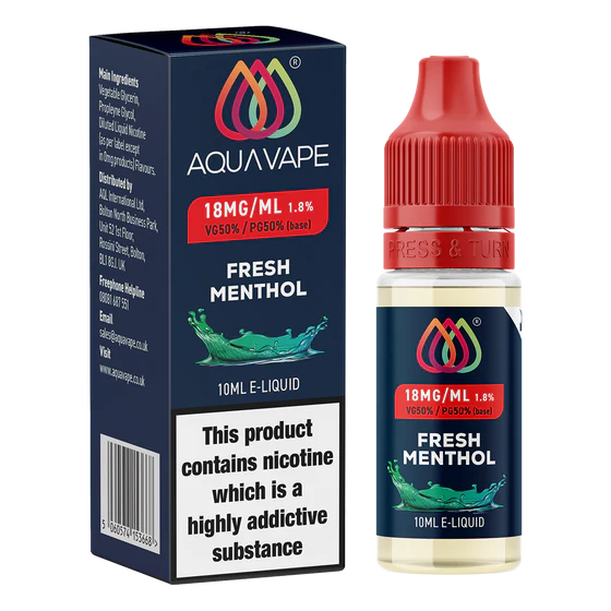 Fresh Menthol by Aquavape - 10ml - Image 5